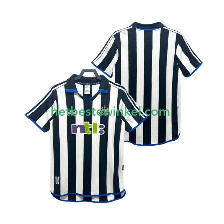 Newcastle United 2000 2001 Voetbalshirts Retro Thuis